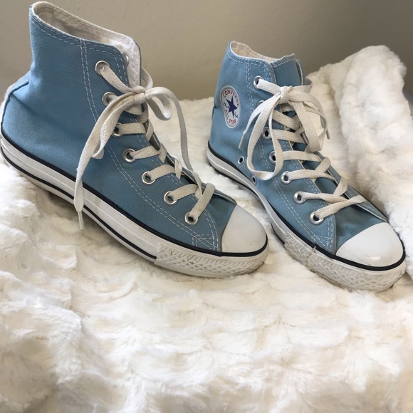 baby blue converse kids